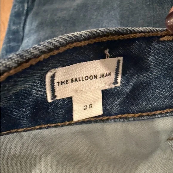 Like New Madewell Balloon Jeans Size 28 - Grwendale Wash - Picture 8 of 9